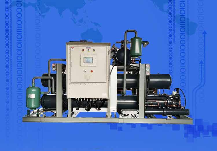 制藥業(yè)用防爆低溫復疊式制冷機組